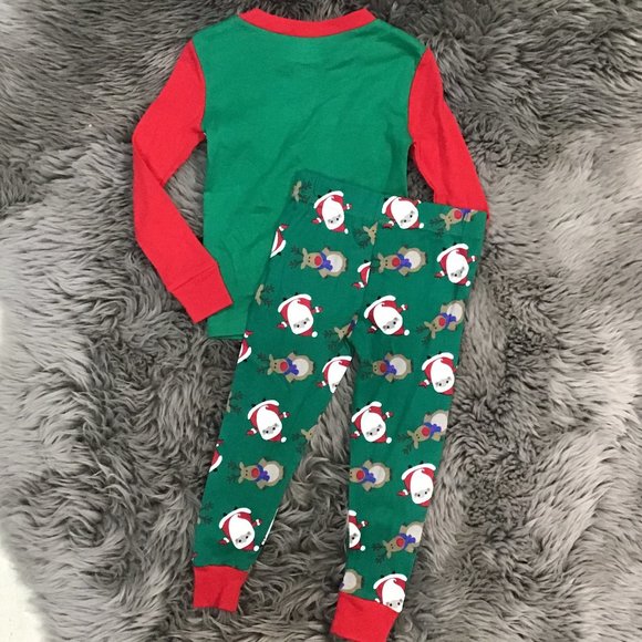 Wonderkids | Kid's Holiday Pyjama Set | Christmas | Red & Green | Size 3T - Picture 4 of 4